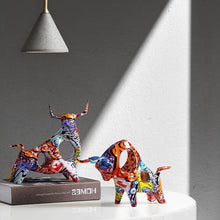Load image into Gallery viewer, Indian Summer Bull Sculptures
