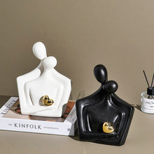 Load image into Gallery viewer, Kissing Couple Sculpture