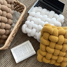 Load image into Gallery viewer, Boucle Knot Cushion