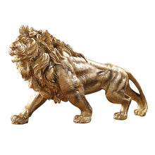 Load image into Gallery viewer, Golden Lion Sculpture