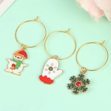 Load image into Gallery viewer, Noel Christmas Wine Glass Charms (set of 20)