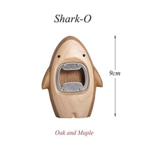Load image into Gallery viewer, Wooden Shark Bottle Opener