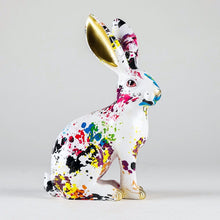 Load image into Gallery viewer, Splatter Art Bunny