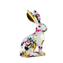 Load image into Gallery viewer, Splatter Art Bunny