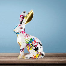 Load image into Gallery viewer, Splatter Art Bunny