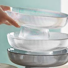 Load image into Gallery viewer, Pleated Glass Bowl