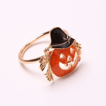 Load image into Gallery viewer, Halloween Pumpkin Napkin Rings (Set of 12)