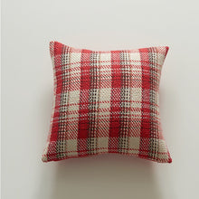 Load image into Gallery viewer, Plaid Knitted Cushion Covers