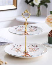 Load image into Gallery viewer, Reindeer Ceramic Plates/Serving Stands