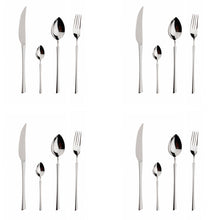 Load image into Gallery viewer, Florence Gold/Silver Flatware Set