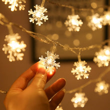 Load image into Gallery viewer, Snowflake LED String Light
