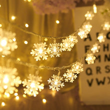 Load image into Gallery viewer, Snowflake LED String Light