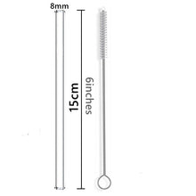 Load image into Gallery viewer, 15cm Short Glass Straws (set of 4)