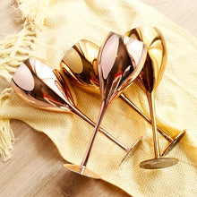 Load image into Gallery viewer, Tiffany Rose Gold Champagne Tulip (Set of 2)