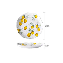 Load image into Gallery viewer, Tuscany Lemon Ceramic Plates