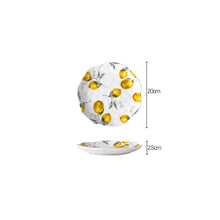 Load image into Gallery viewer, Tuscany Lemon Ceramic Plates