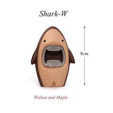 Load image into Gallery viewer, Wooden Shark Bottle Opener