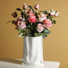 Load image into Gallery viewer, Morandi Ceramic Bag Vase