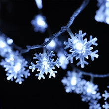 Load image into Gallery viewer, Snowflake LED String Light
