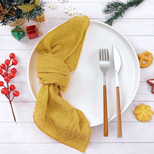 Load image into Gallery viewer, Cotton Gauze Napkins (set of 10)