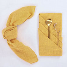 Load image into Gallery viewer, Cotton Gauze Napkins (set of 10)
