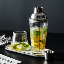 Load image into Gallery viewer, Zuk Glass Cocktail Shaker with Recipes