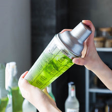 Load image into Gallery viewer, Zuk Glass Cocktail Shaker with Recipes