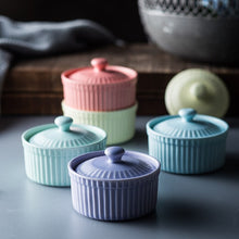 Load image into Gallery viewer, Allthingscurated Pastel Porcelain Ramekins with lids
