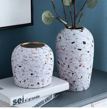 Load image into Gallery viewer, Trendy Terrazzo Design Ceramic Vase