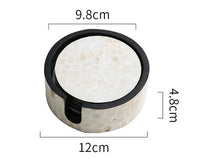Load image into Gallery viewer, Mia Capiz Shell Coaster