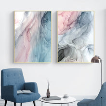 Load image into Gallery viewer, Fluid Ink Art Abstract Canvas Painting