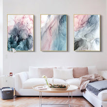 Load image into Gallery viewer, Fluid Ink Art Abstract Canvas Painting