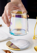 Load image into Gallery viewer, Marble Ceramic Coasters (set of 6 with holder)