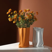 Load image into Gallery viewer, Morandi Ceramic Bag Vase