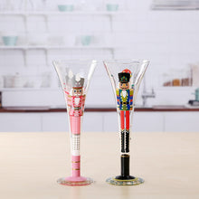 Load image into Gallery viewer, Allthingscurated Champs-Elysee Christmas Champagne Flutes