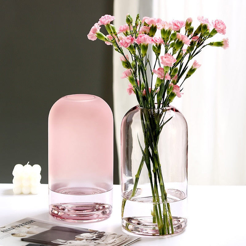 Inez Modern Minimalist Glass Vase Collection Allthingscurated