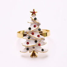 Load image into Gallery viewer, Allthingscurated Xmas Tree Design napkin ring
