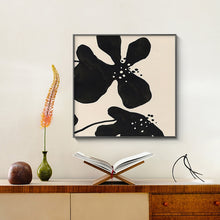 Load image into Gallery viewer, Allthingscurated Black White Orchid Flower Canvas Prints