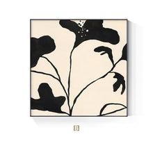 Load image into Gallery viewer, Allthingscurated Black White Orchid Flower Canvas Prints