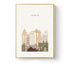 Load image into Gallery viewer, Allthingscurated World City Landscape Canvas Wall Art Prints