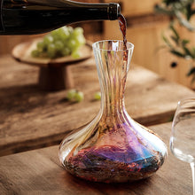 Load image into Gallery viewer, Iridescent Ripple Decanter
