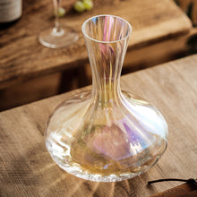 Load image into Gallery viewer, Iridescent Ripple Decanter