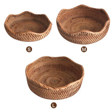 Load image into Gallery viewer, Wavy Edge Round Baskets