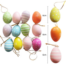Load image into Gallery viewer, 12 Pieces Hand-painted Easter Eggs