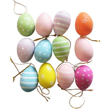 Load image into Gallery viewer, 12 Pieces Hand-painted Easter Eggs