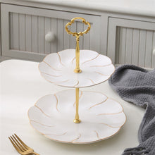 Load image into Gallery viewer, Allthingscurated Bone China Serving Stand 2 or 3 tiers