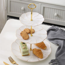 Load image into Gallery viewer, Allthingscurated Bone China Serving Stand 2 or 3 tiers