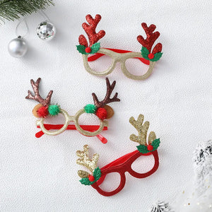 Antler Christmas Party Glasses by Allthingscurated are the perfect fun accessory for festive parties and gatherings during the holiday season. Their unique design and cheerful holiday style make them great props for creating memorable moments an happy Instagram posts to capture the joy of the season.