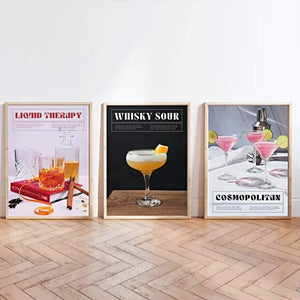 Cocktail Bar Canvas Prints