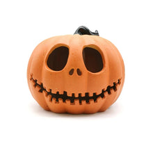 Load image into Gallery viewer, Jack O’ Lantern Pumpkin Lights by Allthingscurated features a collection of pumpkin lights in different designs and sizes to enhance your Halloween decorations. Perfect for both indoor and outdoor decoration. Use them as props for your party or to add a festive touch to your tabletop, fireplace mantel, entrance or patio.
